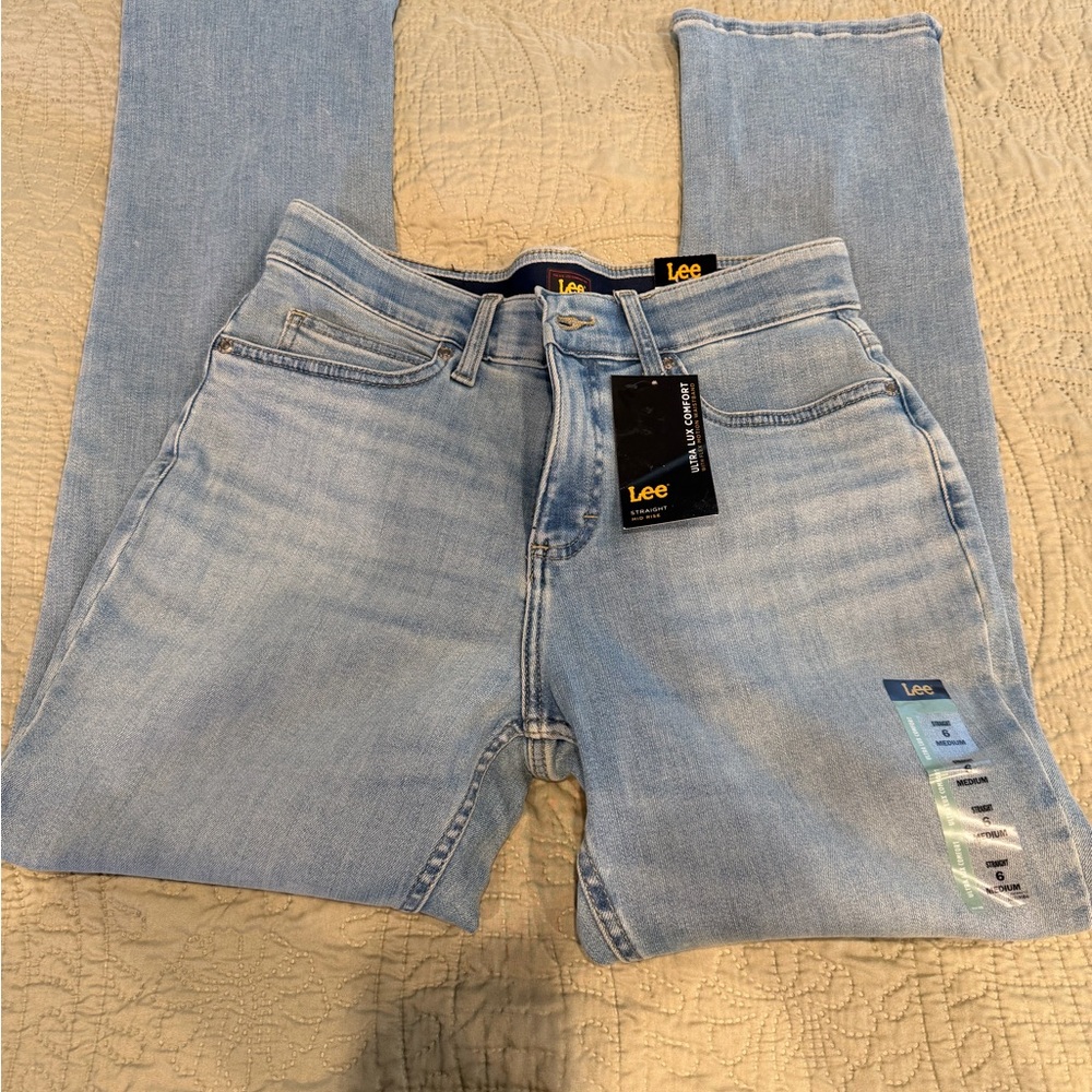 Lee Women's Pale Blue Skinny Jeans